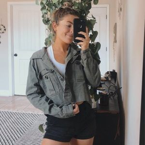 Forever 21 Army Green Jacket